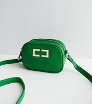 New Look Green Cross Body Camera Bag